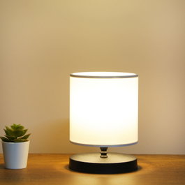 Opviq Lámpara de Mesa AYD - 3239 Blanca
